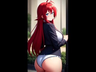 rias gremory - tik-tok animation; 3d sex porno hentai; (by @sweet animeworld) [high school dxd]