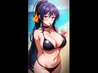 akeno himejima - tik-tok animation; big tits; big boobs; 3d sex porno hentai; (by @sweet animeworld) [high school dxd]
