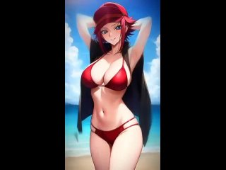 kallen kouzuki (kallen stadtfeld) - tik-tok animation; 3d sex porn hentai; (by @sweet animeworld) [code geass]
